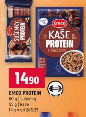 EMCO PROTEIN 60 g sušenky 55 g kaše