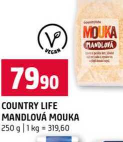 COUNTRY LIFE MANDLOVÁ MOUKA 250 g