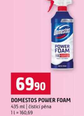 DOMESTOS POWER FOAM 435 ml čisticí pěna 