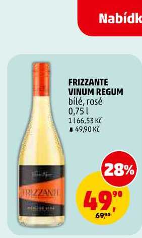 FRIZZANTE VINUM REGUM, 0,75 l