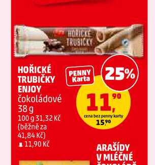 HOŘICKÉ TRUBIČKY ENJOY, 38 g