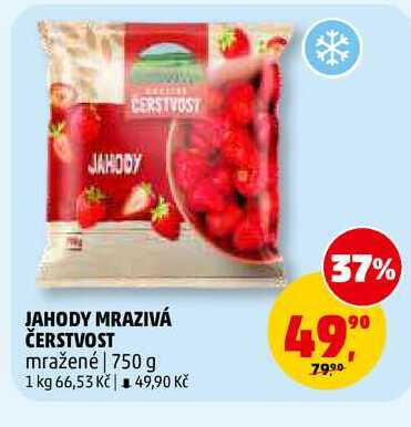 JAHODY MRAZIVÁ ČERSTVOST, 750 g