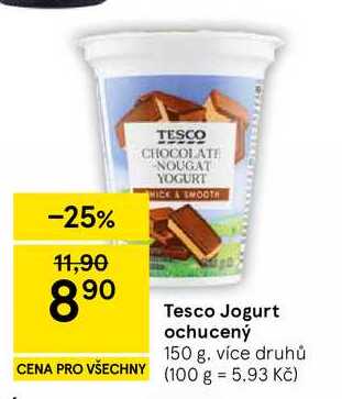 Tesco Jogurt ochucený, 150 g