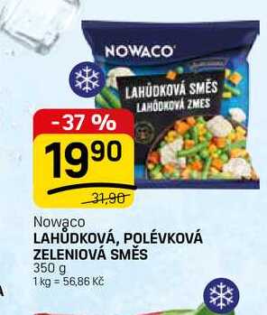 LAHŮDKOVÁ, POLÉVKOVÁ ZELENINOVÁ SMĚS 350 g 