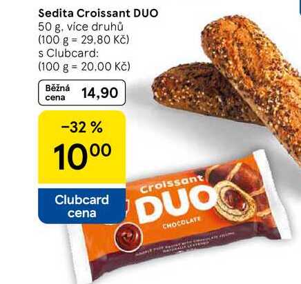 Sedita Croissant DUO, 50 g, více druhů  