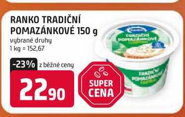 RANKO TRADIČNÍ POMAZÁNKOVÉ 150 g 