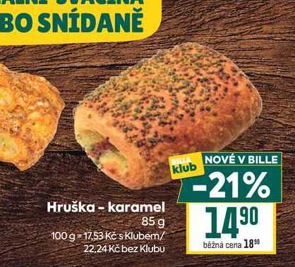 Hruška - karamel 85 g 