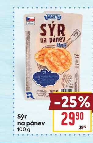 Sýr na pánev 100 g