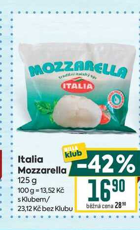 Italia Mozzarella 125g
