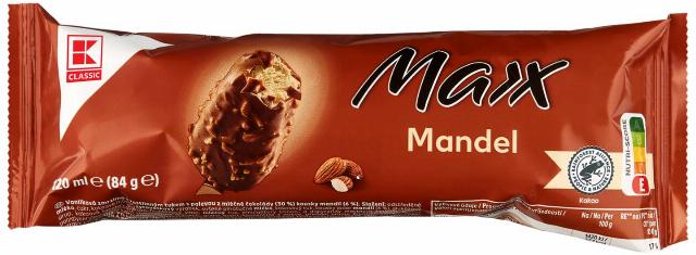 K-Classic Maxx s kousky mandlí