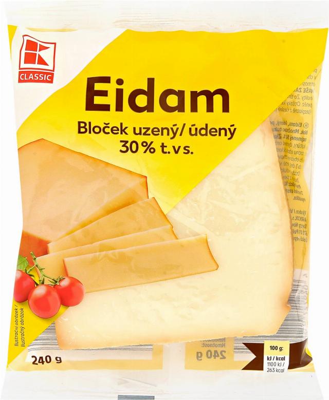 K-CLASSIC Eidam uzený bloček