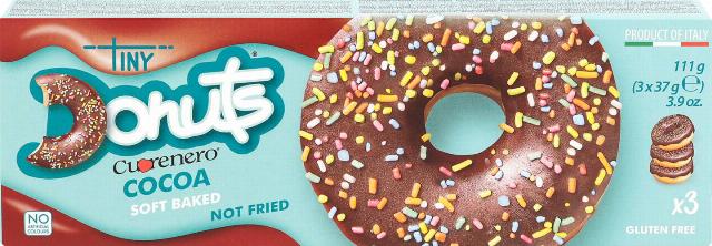 CUORENERO Tiny Donuts sladké pečivo s polevou