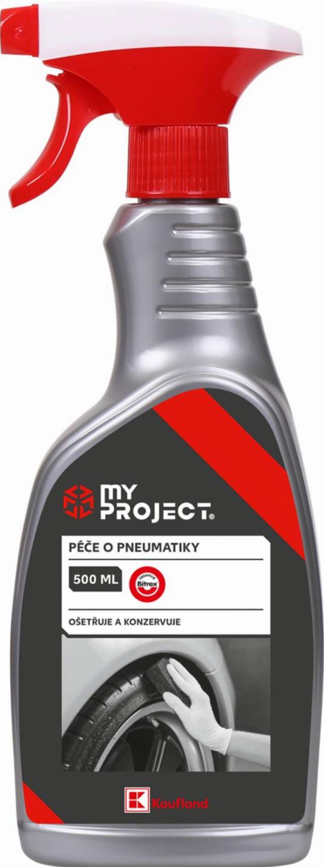 MY PROJECT Čistič pneumatik objem: 500 ml