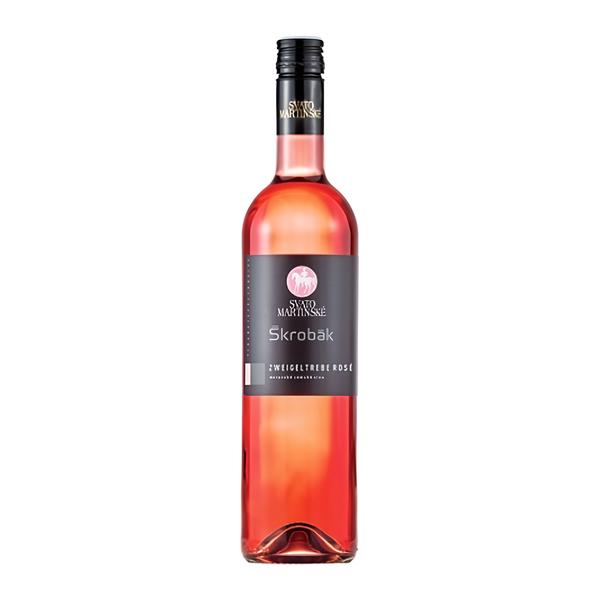 Vinařství Škrobák Svatomartinské Zweigeltrebe rosé