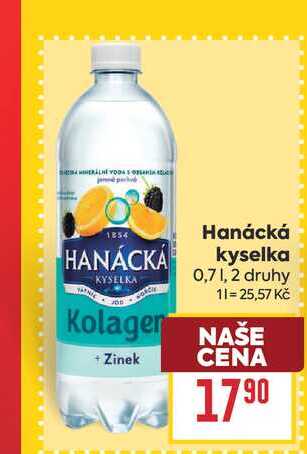 Hanácká kyselka 0,7l