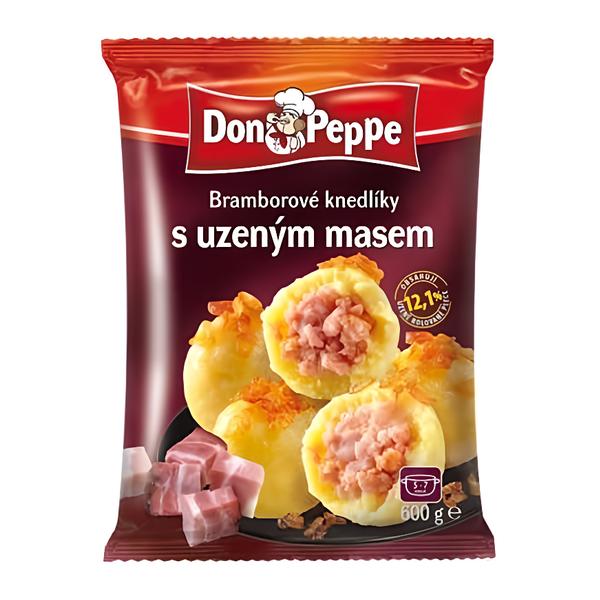 Don Peppe Bramborové knedlíky s uzeným masem