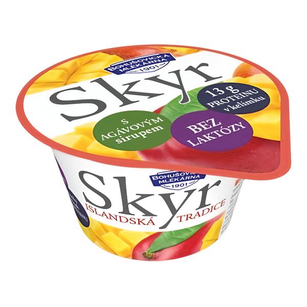 Bohušovická mlékárna Skyr 0,1% tradiční islandský výrobek mango, bez laktózy