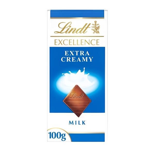 Lindt Excellence Extra jemná mléčná čokoláda