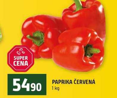 PAPRIKA ČERVENÁ 1 kg 