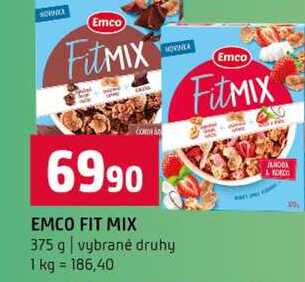 EMCO FIT MIX 375 g vybrané druhy 