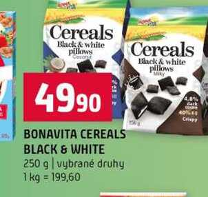 BONAVITA CEREALS BLACK & WHITE 250 g vybrané druhy 