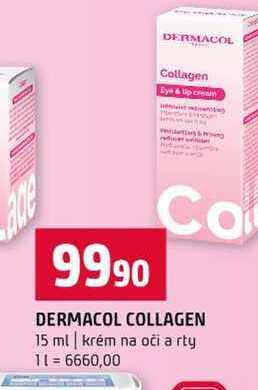 DERMACOL COLLAGEN 15 ml krém na oči a rty 