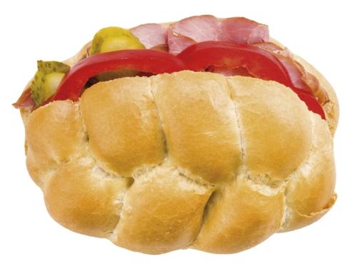 Obložená bulka, 1 KS