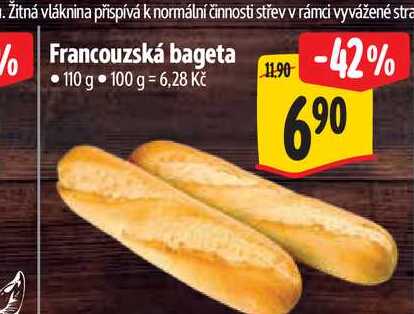  Francouzská bageta 110 g