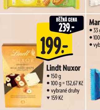   Lindt Nuxor  150 g 