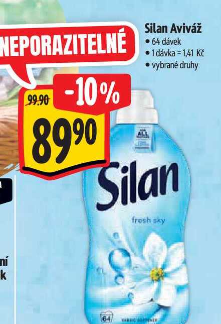   Silan Aviváž 64 dávek  