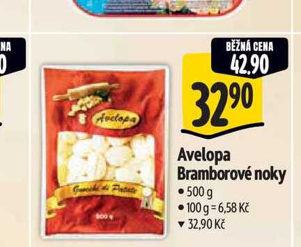  Avelopa Bramborové noky 500 g  