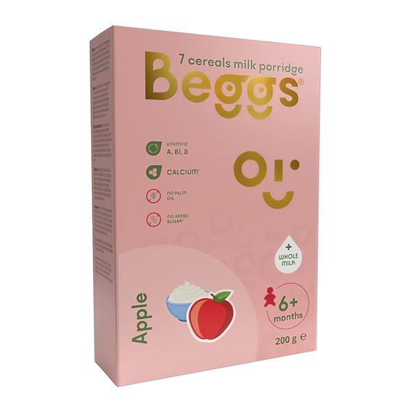 Beggs Mléčná 7zrnná kaše jablečná
