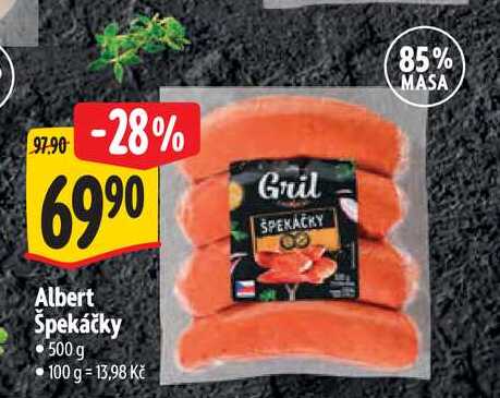   Albert Špekáčky 500 g 