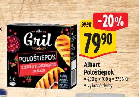 Albert Pološtiepok 290 g 