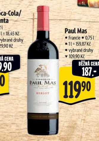   Paul Mas 0,75 l