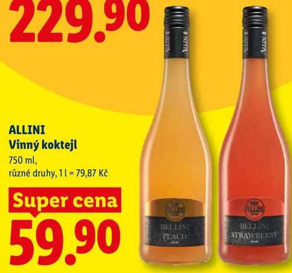 ALLINI Vinný koktejl, 750 ml