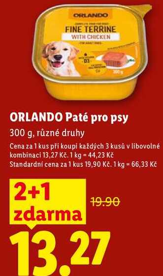 ORLANDO Paté pro psy, 300 g