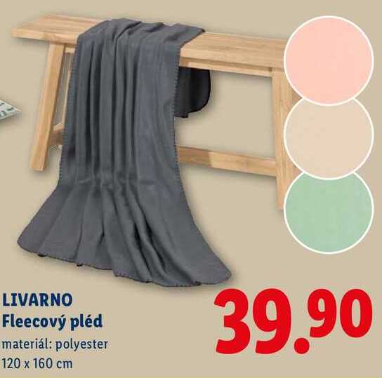 LIVARNO Fleecový pléd 