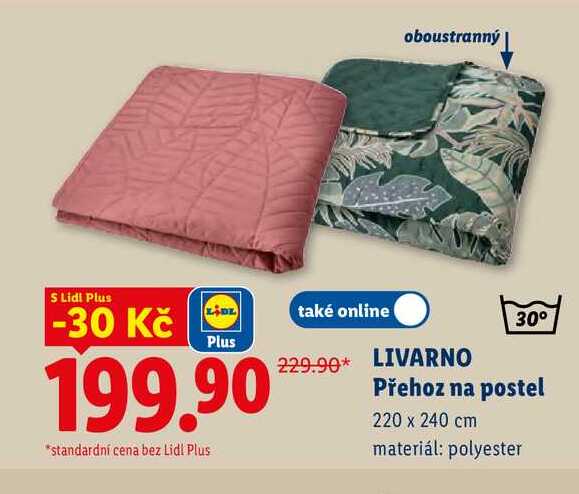 LIVARNO Přehoz na postel 