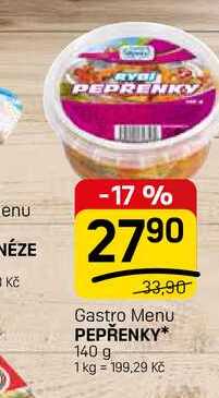 PEPŘENKY* 140 g 