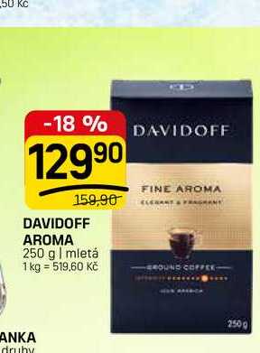 DAVIDOFF AROMA 250 g | mletá 