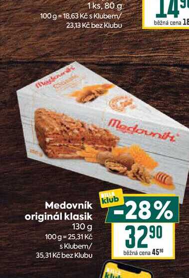 Medovník originál klasik 130 g 