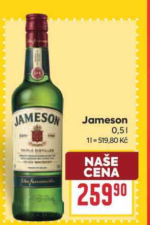 Jameson 0,5l