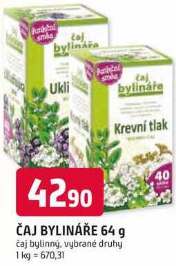 ČAJ BYLINÁŘE 64 g čaj bylinný