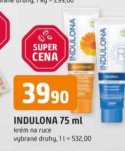 INDULONA 75 ml krém na ruce vybrané druhy