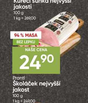 koláček nejvyšší jakost 100 g