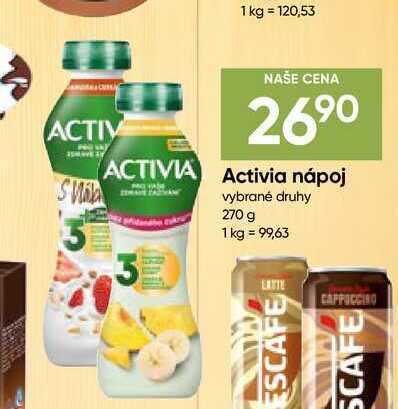 Activia nápoj 270 g