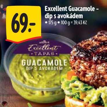 Excellent Guacamole - dip s avokádem, 175 g 