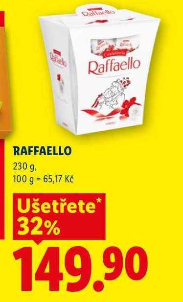 RAFFAELLO, 230 g  