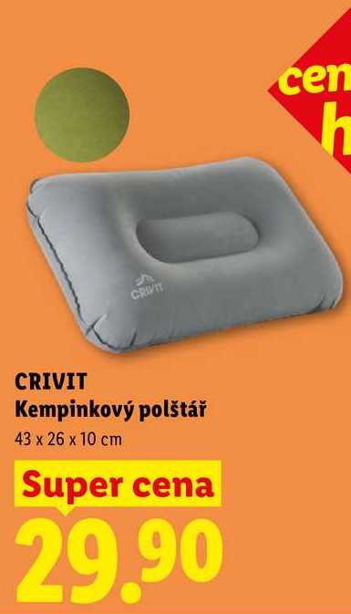 CRIVIT Kempinkový polštář